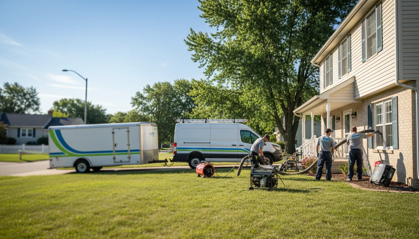 Flooded Basement Restoration And Cleanup With Repair in Medicine Lodge, KS near me